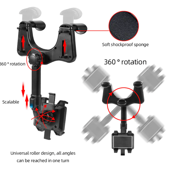 Image of 360° Rotatable Smart Phone Car Holder - Premium Lifestyle for Every Occasion - Modern Lifestyle for Every Occasion - Casual Electronics for Every Occasion - Casual Electronics for Every Occasion - Casual Electronics for Every Occasion - high-quality image