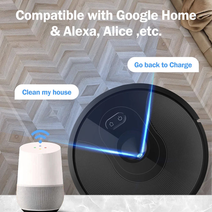 Abir X6 Smart Robot Vacuum Cleaner