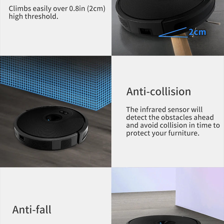 Abir X6 Smart Robot Vacuum Cleaner