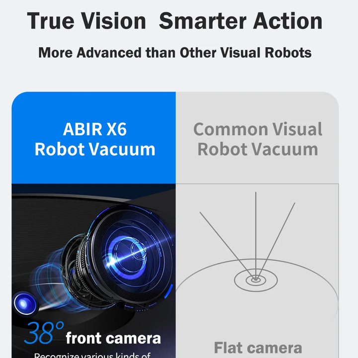 Abir X6 Smart Robot Vacuum Cleaner