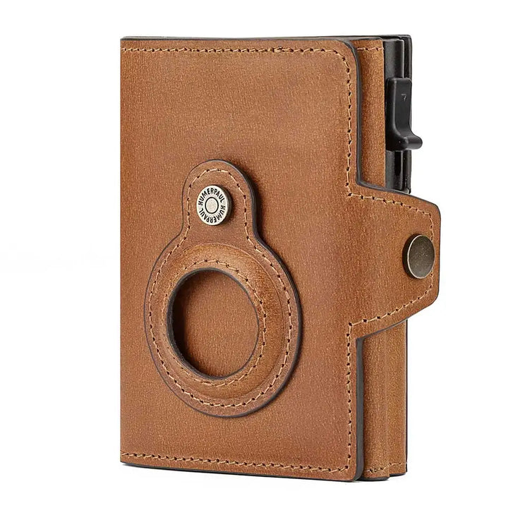 EliteGuard Leather Smart Wallet