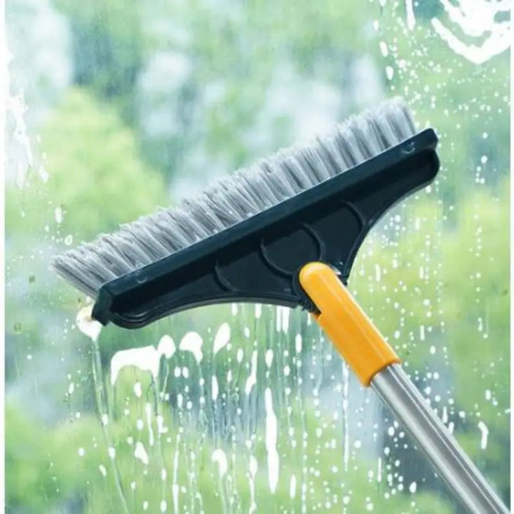 CleanEase 2-in-1 Adjustable Bathroom Brush