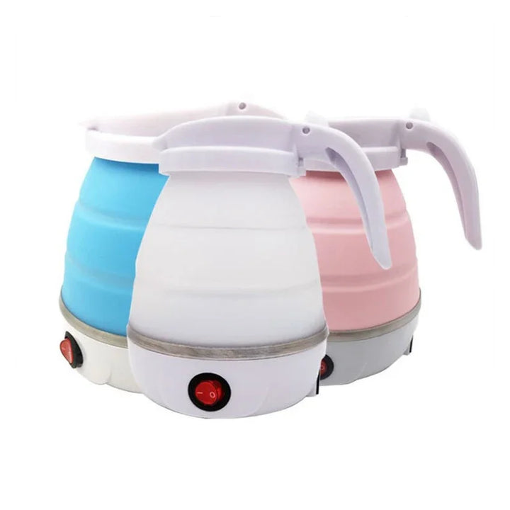 TravelEase Foldable Electric Teapot