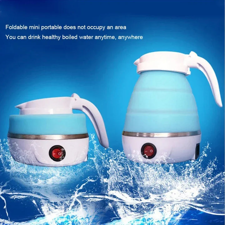 TravelEase Foldable Electric Teapot