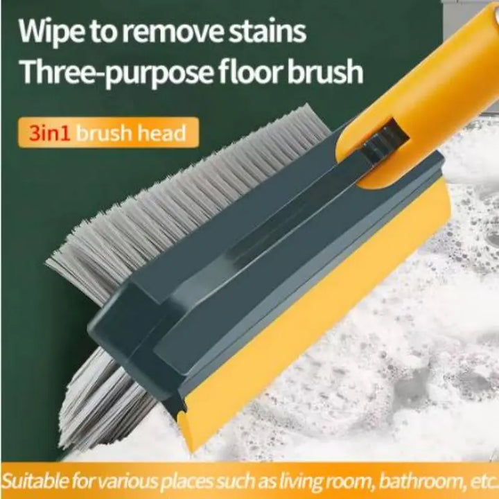 CleanEase 2-in-1 Adjustable Bathroom Brush