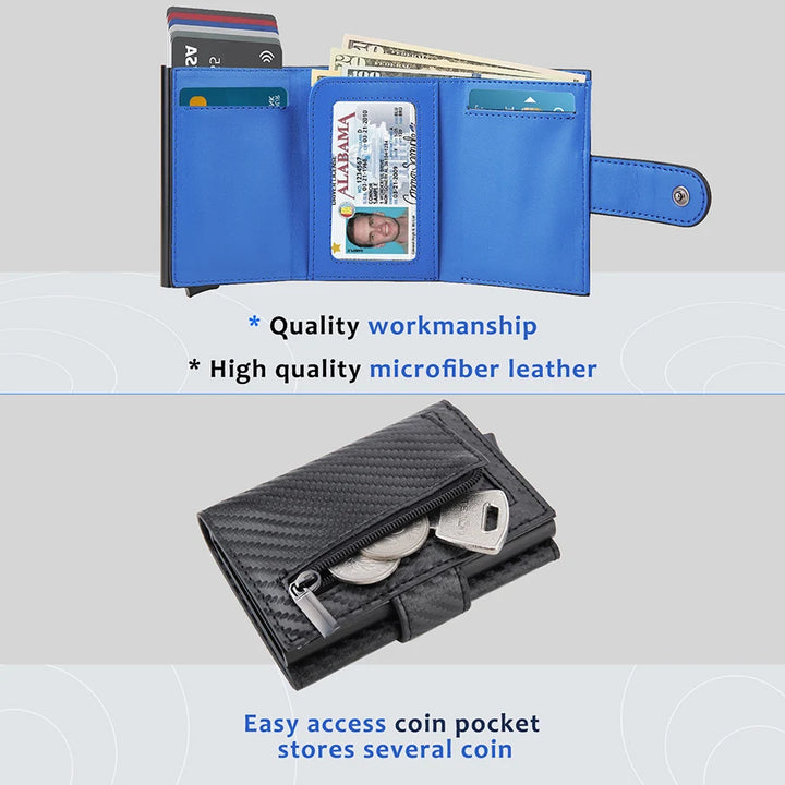 CarbonFlex RFID Mini Wallet