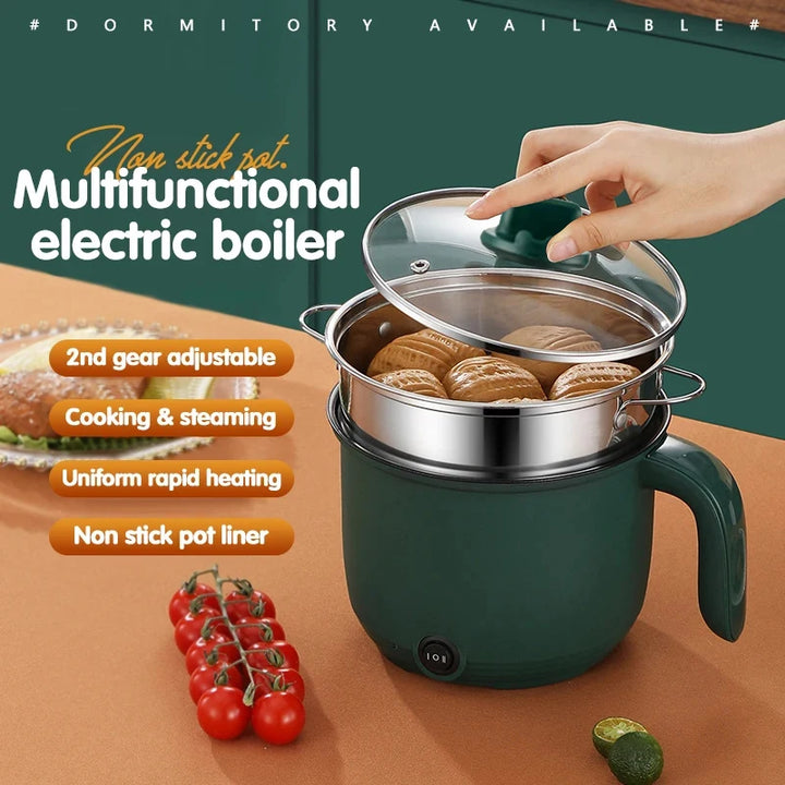 CookMaster 1.5L Mini Rice Cooker & Multifunctional Pot