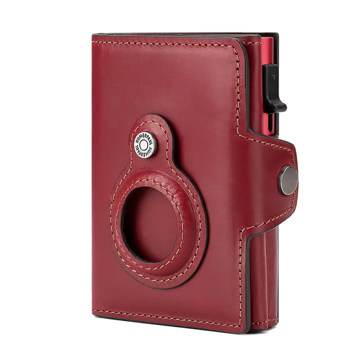 EliteGuard Leather Smart Wallet