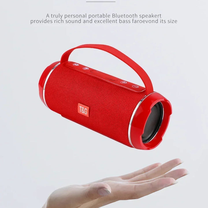 Bluetooth Speaker TG116c TWS Wireless Powerful Box Portable Outdoor Speakers Waterproof Subwoofer 3D Stereo Sound HandsFree Call